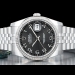 Rolex Datejust 36 Nero Jubilee Black Racing Concentric Arabic Dial -  116234